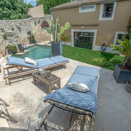 Le Baratier - Demeure De Charme Sauna & Piscine Calvisson Exterior foto